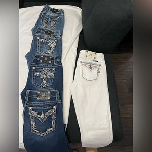 MissMe Jeans Signature Rise Skinny .